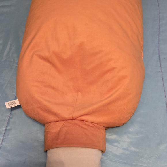 Jumbo Corndog Plush Bean Bag Stuffed Animal 50”  Classic Toy Carnival Bow Tie - Picture 14 of 16